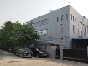 Image of a quality control process in an automotive parts manufacturing facility